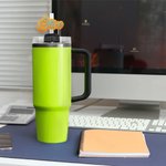 Personalisierte 3D gedruckt bunte Liebe Herz Name Stroh Topper Zubehör für Stanley Tumbler Geburtstag Geschenk für Frauen Mädchen