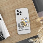 Gepersonaliseerde Leuke Hond Kat Medicijnfles Telefoonhoesje voor iPhone met Naam Betekenisvol Verjaardagscadeau voor Huisdierliefhebber