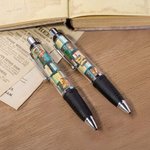 Personalised I Love To Read Book Cover Design Black Gel Ink Ballpoint Pen Book Accessory Bookish Gift for Book Lover Librarian