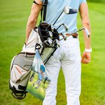Personalisiertes Super Saugfähiges Cartoon Charakter Waffel-Golf-Handtuch mit Karabiner Golf Zubehör Geburtstag Geschenk für Golfspieler Golfliebhaber