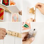 Personalized Pull-out 24 Photos Christmas Tree Shape Advent  Calendar with LED Light Home Decor Christmas Album Birthday Gift for Friend Family