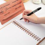 Personalisierte hölzerne Baby-Dusche-Gästebuch mit Namen Datum Fußabdruck Baby-Dusche Geschenk für neugeborene Eltern