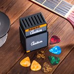Personalizzato stampato in 3D in stile Marshall Amplifier Design Guitar Picks Plectrums Holder Display con nome Regalo di compleanno per chitarristi a
