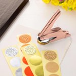 Personalized Animal Eagle Tiger Book Embosser Hand Held Embosser Embossing Stamp with Name Birthday Gift for Book Lovers Bookworms