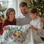 Personalisierte Aquarell Geburt Blumenstrauß Schmetterling weiche Decke mit Namen Home Decor Geburtstag Familie Geschenk für Frauen