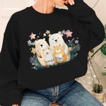 Personalisierte niedliche Familie Bär 100% Baumwolle T-shirt Baby Bodysuit passende Outfit Muttertag Geschenk für neue Mama Baby