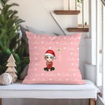 Personalisierte Cartoon Geburt Blume werfen Kissenbezug mit Liebe Herz Namen Multicolor Home Decor Geburtstag Weihnachten Geschenk für Familie Kinder