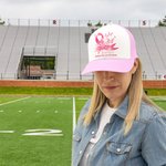 Personalizzato You Are Not Alone Pink Ribbon Name Trucker Hat Cappello da baseball a rete con Snapback regolabile per combattere il cancro al seno Reg