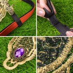 Gepersonaliseerd goud kant geboortesteen gezichtsplaat verstelbare wenkbrauwband Middeleeuws paard accessoires Verjaardag ruiter Cadeau voor paardenliefhebber Dressuur ruiter