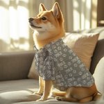 Personalised Multicolour Cute Paw Print Soft Dog Cat Shirt with Name Holiday Party Costume Birthday Gift for Pet Owners