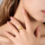Gepersonaliseerde Orion Ster CZ Geboortesteen Signet Ring Verjaardag Verjaardag Moederdag Cadeau voor Vrouwen