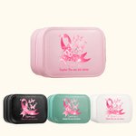 Scatola portagioie personalizzata con nome in pelle e specchio LED regolabile per il trucco, regalo di compleanno per pazienti affetti da cancro al se