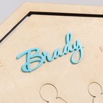 Gepersonaliseerde Houten Familienamen Sleutelhanger voor 2-6 Leden Muurbevestiging Entree Decor Housewarming Huwelijksgeschenk voor Familiepaar