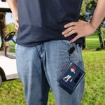 Personalisierte Saugfähiges Cartoon-Figur PU-Leder-Golfhandtuch mit Golf-Tee und Einziehbarem Clip Tragbare Accessoire Geschenk für Golfliebhaber