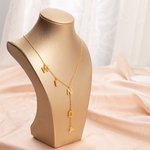 Gepersonaliseerde sierlijke Lariat Y-ketting met 3-9 initialen Moederdag Verjaardag Valentijnsdag Cadeau voor vrouwen