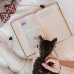 Marque-page Magnétique en Cuir Personnalisé avec Nom et Motif d'Animal de Compagnie Cadeau Anniversaire pour Amoureux de Lecture