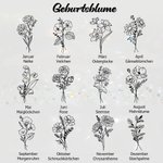 Erinnerungen direkt am Herzen – Personalisierte Medaillon-Halskette mit Geburtsblume und Foto