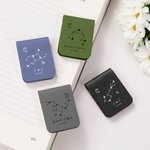 Segnalibro magnetico in pelle PU personalizzato con nome e iniziale incisi regalo di compleanno per gli amanti dei libri