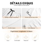 Pyjama à Manches Longues Personnalisé avec Portrait Nom Animaux Pantalon ou Set à Choix Cadeau Anniversaire pour Amoureux de Chien