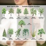 Personalised As I Watch You Grow Birth Flower Tree Name A5 Journal Notebook with Wooden Pen Birthday Anniversary Gift for Grandma Grandfather