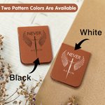 Personifierad Mystery World Floral Tea Cup Magnetisk läderbokmärkesklämma med namn Läsning Pappersvaror Födelsedagspresent för bokälskare