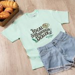 Personalised Local Sourdough Dealer Bread Crewneck T-shirt Sweatshirt with Text Bakery Gift for Baking Lovers
