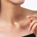 Collana personalizzata con fiore di nascita smaltato e pietra di nascita, regalo di compleanno e anniversario per le donne e le ragazze.