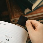 Personalised Dragon Magic Magnetic Leather Bookmark Clip with Name Birthday Gift Reading Stationery Supplies Birthday Gift for Bookworms Book Lovers