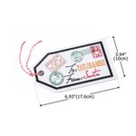 Personalisierte Nordpol Lieferung Tag mit gestickten Namen Weihnachtsgeschenk für Familie Freund