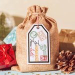 Personalisierte Nordpol Lieferung Tag mit gestickten Namen Weihnachtsgeschenk für Familie Freund