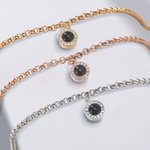 Personalized Minimalist Zircon Photo Projection Adjustable Bracelet Dainty Jewelry Anniversary Birthday Gift for Women