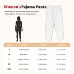 Personalised Plaid Avatar Pet Portrait Long Pajama Pants with Name and Drawstring Christmas Birthday Gift for Kid Women Men Pet Lover