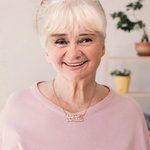 Personalized In My Era Groovy Bubble Font Double Name Necklace with Heart Birthday Anniversary Gift for Couple Besties