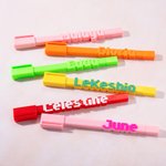 Personalisierte Multicolor 3D-Drucker Stift mit Namen zurück zu Schule Geschenk für Lehrer Student Coworker