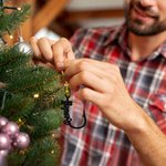 Personalized Lightweight Metal Fishing Hook Ornament with Name Christmas Tree Decoration Christmas Gift for Fishing Lovers