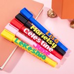 Personalisierte Multicolor 3D-Drucker Stift mit Namen zurück zu Schule Geschenk für Lehrer Student Coworker