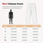 Personalised Plaid Avatar Pet Portrait Long Pajama Pants with Name and Drawstring Christmas Birthday Gift for Kid Women Men Pet Lover