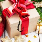 Personalized Lightweight Metal Fishing Hook Ornament with Name Christmas Tree Decoration Christmas Gift for Fishing Lovers