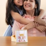 Personalized In My Era Groovy Bubble Font Double Name Necklace with Heart Birthday Anniversary Gift for Couple Besties