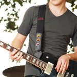 Tracolla per chitarra in Oxford regolabile e 12 plettri con nome ricamato Accessori musicali Regalo di compleanno per chitarrista musicista