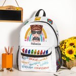Personalisierter Niedlicher Cartoon Figur Rucksack Multifunktionaler Schulranzen mit Große Kapazität Wasserdicht Geschenk für Kinder