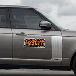 Personalisierte Auto-Magnet mit Logo Text Auto-Dekor Event Förderung Branding Werbegeschenk für Corporate Business