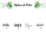 Sac Banane en Toile Personnalisé avec Nom et Icône Brodés sur Écusson Cadeau d'Anniversaire de Rentrée Scolaire  pour Enfants