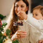 Personalised Flat Hockey Skates Helmet Stick Ornament with Name Tree Decor Christmas Gift For Hockey Lover