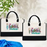 Personalised Cute Cartoon Medical Assistant Canvas Tote Bag Nurse Week Birthday Gift for Medical Assistant Nurse Doctor