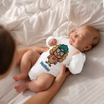 Personalised Turkey Wearing Sunglasses Baby Bodysuit Kid T-shirt Sweatshirt with Name Thanksgiving Gift for Boys Girls Baby