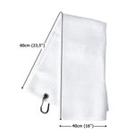 Personalisiertes Buntes Cartoon Charakter Handtuch mit Namen Schnell Trocknendes Waffelhandtuch Golfplatz Sport Zubehör Geschenk für Golfliebhaber