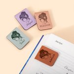 Personalised Bookshelf Girl Character Design Magnetic Bookmark Clip with Name Birthday Gift for Book Lover Bookworm