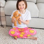 Personalised Football Pickleball Sports Skin-Friendly Breathable Casual Pyjama Pants with Number Name Team Birthday Gift for Sports Lover