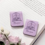 Personalized Fantasy Book Dragon Velaris Sword Design Magnetic Bookmark Clip with Name Birthday Gift for Book Lover Bookworm